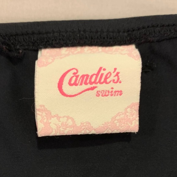 Candies Large Black Swim Bottoms - Picture 2 of 5